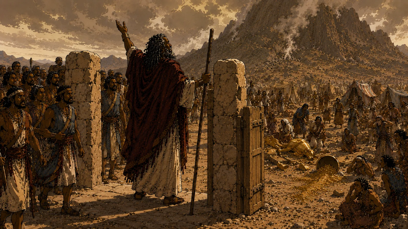 The Reckoning — The Levites Stand — Exodus 32:25–29